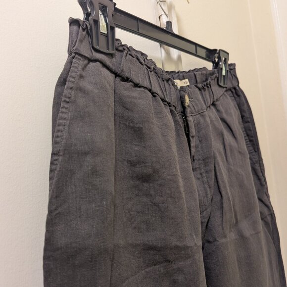 Faherty - Monterey Linen Pant - Washed Black - Size Small - Picture 3 of 7